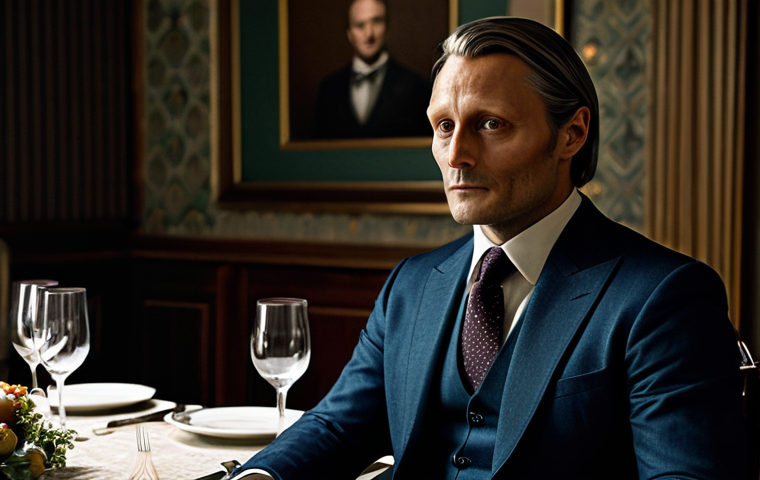덴마크 출신 배우 매즈 미켈슨 - **Prompt:** A portrait of Mads Mikkelsen as Tonny from the movie "Pusher," fully clothed in appropri...